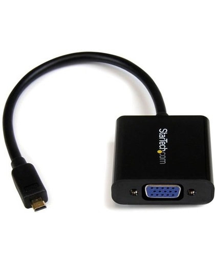 StarTech.com Micro HDMI naar VGA Adapter Converter voor Smartphones / Ultrabook / Tablet 1920x1080 kabeladapter/verloopstukje