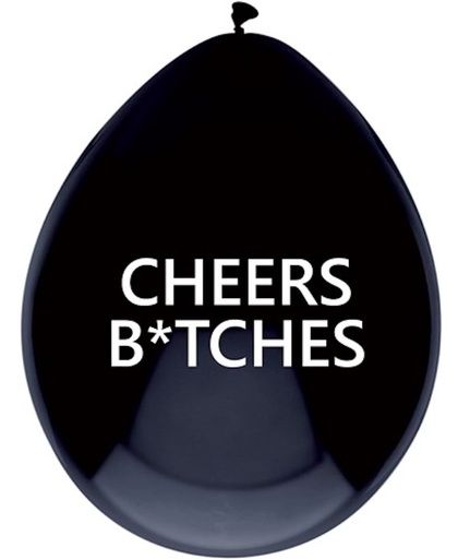Ballonnen '' Cheers B*tches '' (5ST)