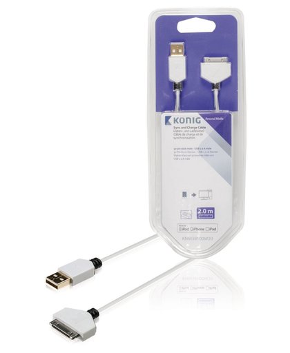 König KNM39100W20 USB-kabel
