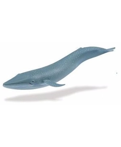 Plastic speelgoed blauwe vinvis 26 cm