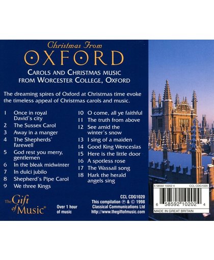 Christmas From Oxford