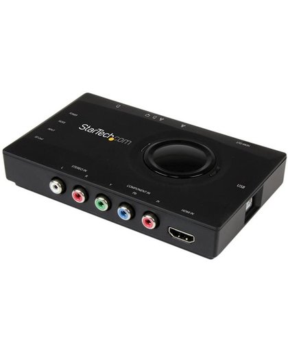 StarTech.com Standalone video opname en streaming HDMI of Component 1080p USB 2.0 video capture board