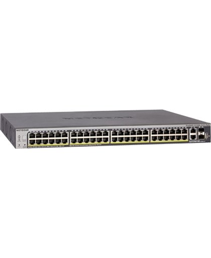 Netgear S3300-52X-PoE+ L2/L3 10G Ethernet (100/1000/10000) Zwart Power over Ethernet (PoE)