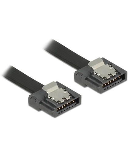 DeLOCK 0.5m SATA III 0.5m SATA III 7-pin SATA III 7-pin Zwart SATA-kabel