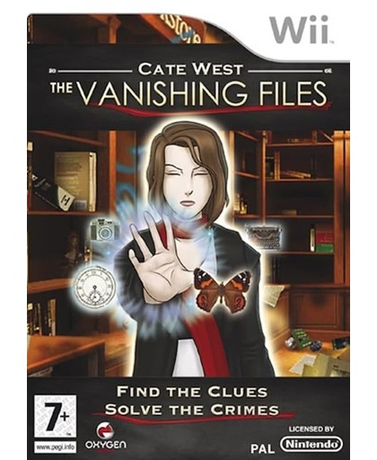 OG International Cate West: The Vanishing Files (Nintendo Wii)