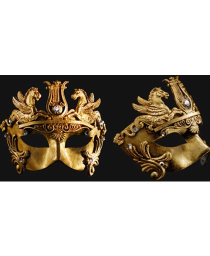Venetiaans barok oogmasker goud