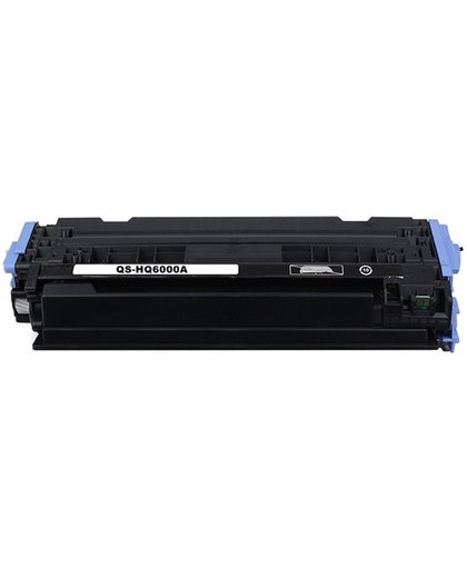 Merkloos – Tonercartridge / Alternatief voor de HP Q6000A BK voor HP Color LaserJet 1600,2600,2605,CM1015,CM1017, Zwart