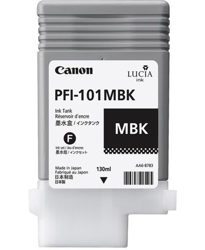 Canon PFI-103MBK Pigment ink tank Black for IPF6100 130ml inktcartridge Zwart Pigment
