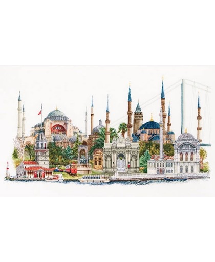 borduurpakket 479 steden, istanbul