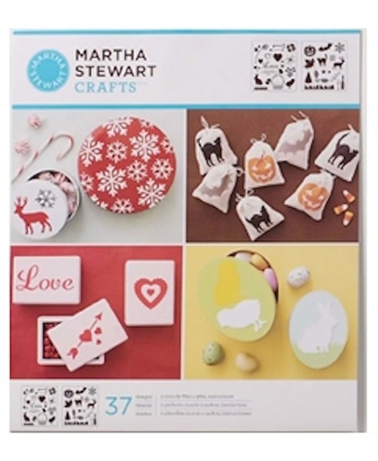 Martha Stewart Medium Stencil Holiday Icons