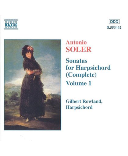 Soler: Sonatas for Harpsichord Vol 1 / Gilbert Rowland
