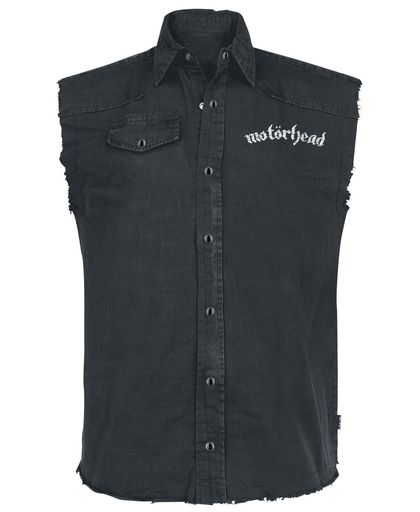 Motörhead England Overhemd (mouwloos) zwart