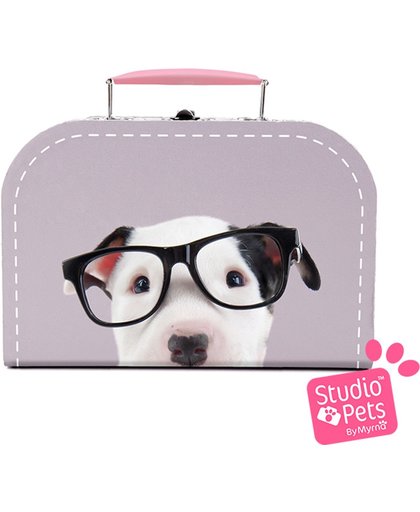 Charlie - Studio Pets koffer Bull Terrier puppy