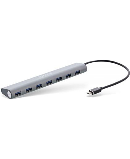 InLine USB-C naar 7x USB Hub met voeding - USB3.0 - 0,25 meter