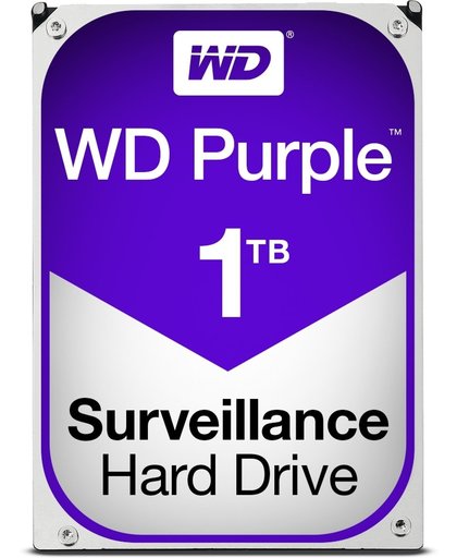 Western Digital Purple HDD 1000GB SATA III interne harde schijf