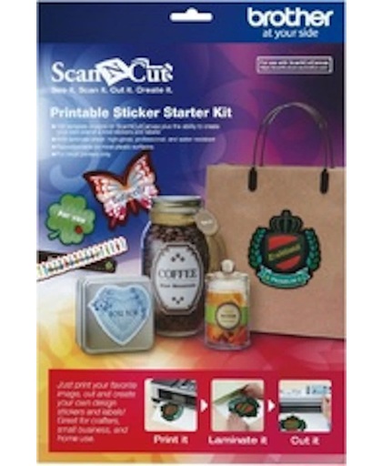 ScanNCut Startpakket Printbare Stickers