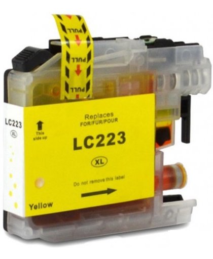 Brother LC223C (LC-223C) inktcartridge cyaan huismerk
