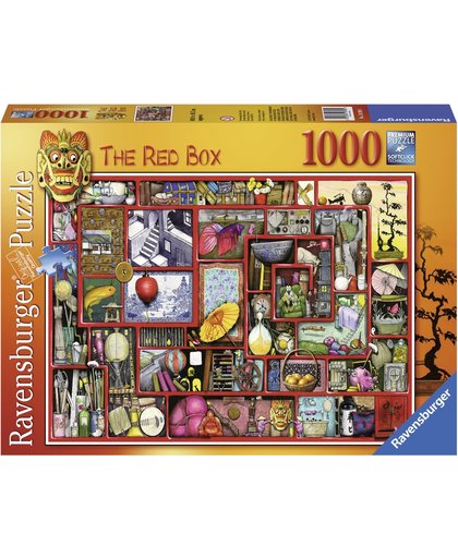 Ravensburger puzzel Colin Thompson The red box - Legpuzzel - 1000 stukjes