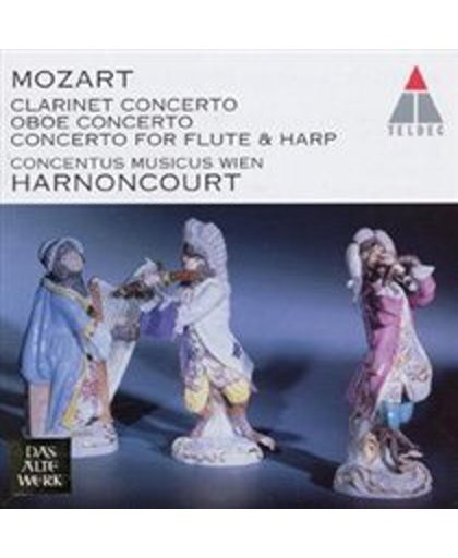 Mozart: Concertos for Flute & Harp, Oboe, Clarinet / Harnoncourt et al
