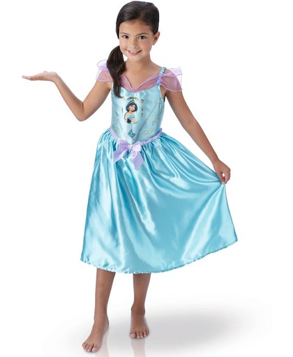 Fairy tale Jasmijn™ jurk voor meisjes - Verkleedkleding - Maat 110/116