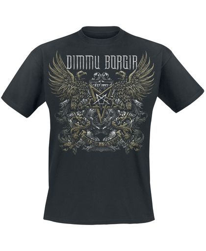 Dimmu Borgir 25 Years T-shirt zwart