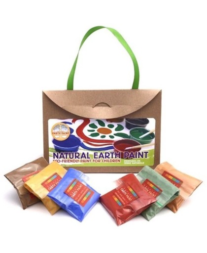Ecokogische verf voor kinderen (Natural Earth Paint )
