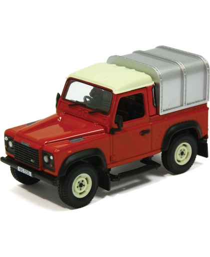 Britains Land Rover Defender 90 + Canopy (Red)