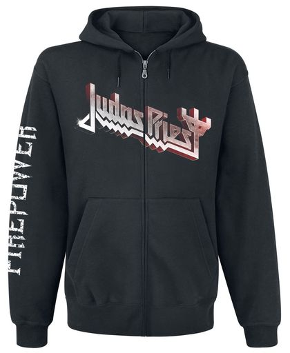 Judas Priest Firepower Vest met capuchon zwart