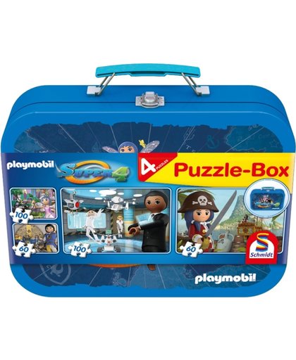 Schmidt Puzzel 4 in 1 Playmobil 56511