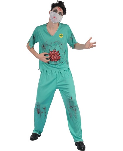 Bloederige dokter kostuum voor mannen - Verkleedkleding - Maat XL