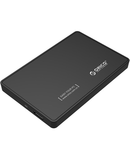 Orico - 2,5 inch HDD/SSD USB 3.0 Externe Harde Schijf Behuizing - Draagbaar - Zwart