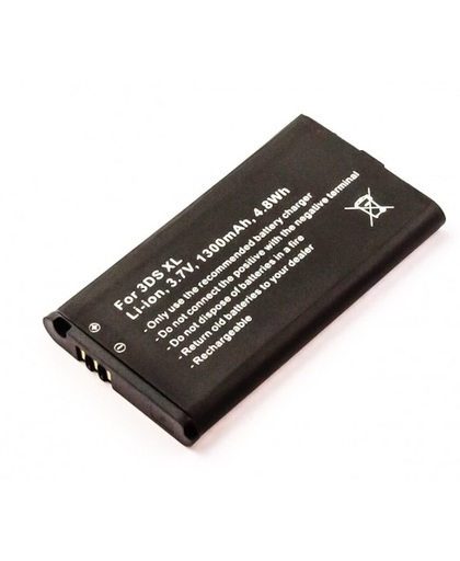 Battery for Nintendo 3DS XL, Li-ion, 3,7V, 1300mAh, 4,8Wh