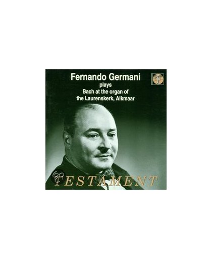 Fernando Germani plays Bach at the Organ of Laurenskirk