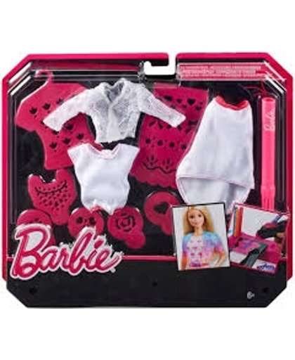 Barbie Airbrush Navul set Pink roze