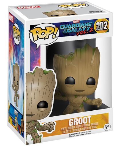 Guardians Of The Galaxy 2 - Baby Groot Vinylfiguur 202 Verzamelfiguur standaard