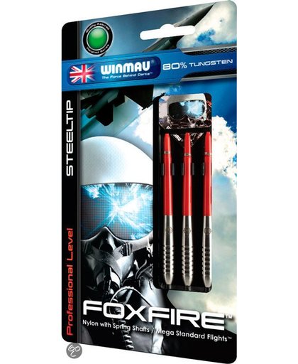 Winmau Foxfire 80% Tungsten 21 gr. Steeltip dart