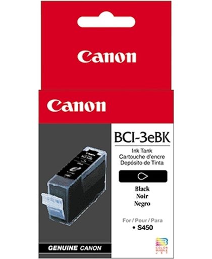 Canon BCI-3eBk inktcartridge Zwart