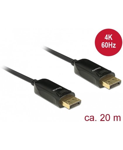 DeLOCK 85520 20m DisplayPort DisplayPort Zwart DisplayPort kabel