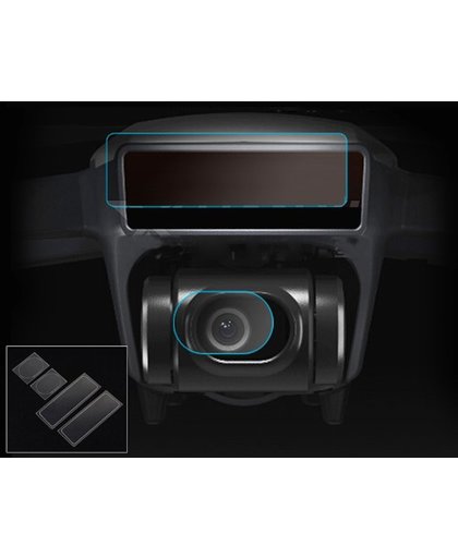 2 Kits Camera Lens Protector + Screen Protector DJI SPARK Quadcopter