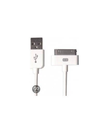Globo'comm USB Kabel voor de Apple iPhone - Wit