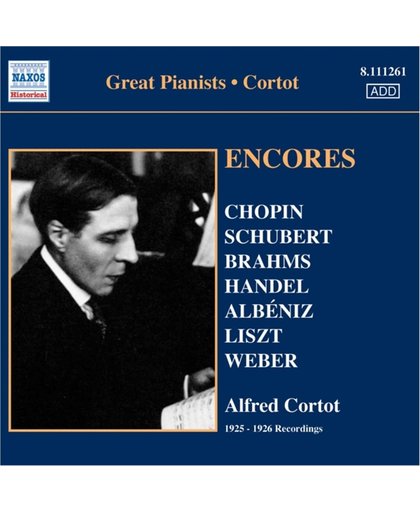 Cortot, Alfred: Encores