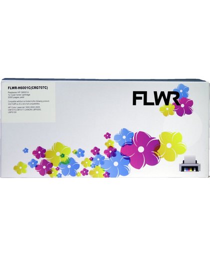 FLWR 124A / 707cyaan (Q6001A) geschikt voor HP