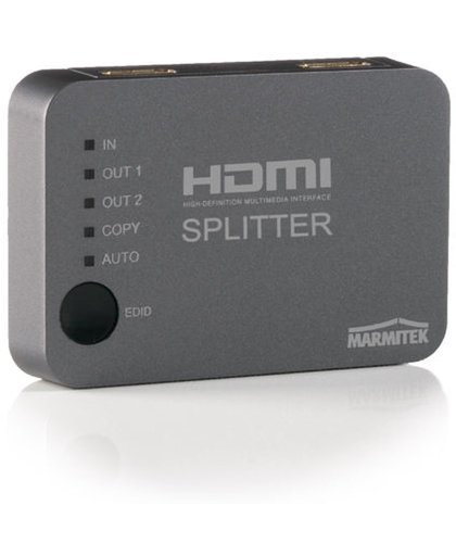 Marmitek Split 312 UHD HDMI splitter | 1 in / 2 uit | UHD | 3D