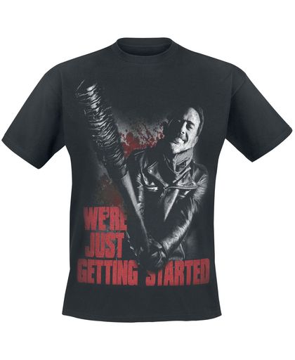 The Walking Dead Negan - Just Getting Started T-shirt zwart