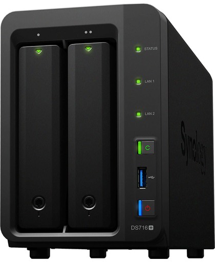 Synology Diskstation DS716+ - NAS - 0TB