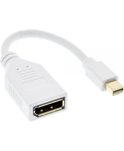 InLine 17150W 0.15m DisplayPort Mini DisplayPort Wit DisplayPort kabel