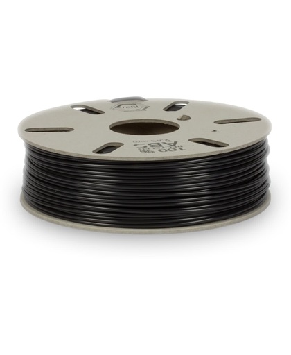 2,85mm recycled ABS - zwart - hoge kwaliteit gerecycled 3d printer filament van auto dashboards