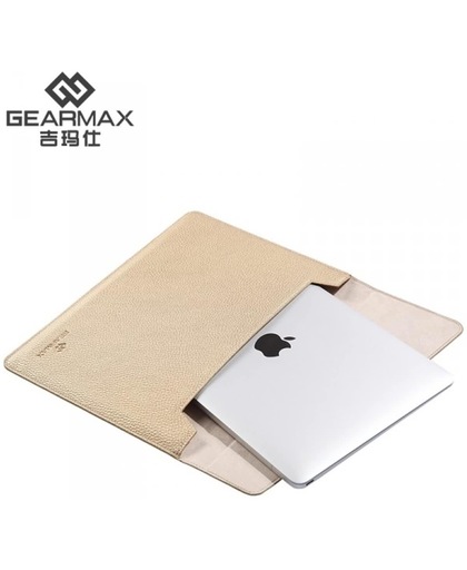 Gearmax goud beige ultra dunne sleeve MacBook Air 12 inch