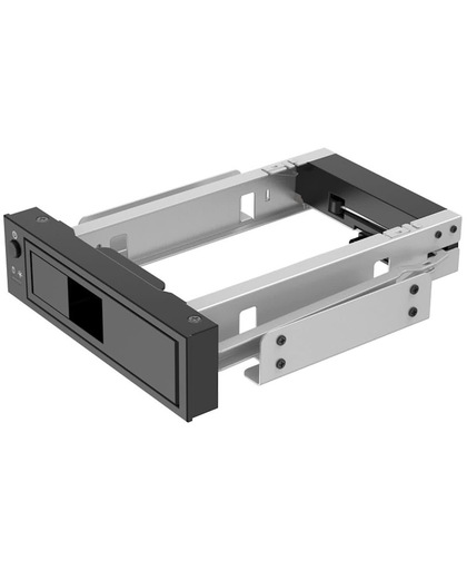 Orico - 3.5 inch SATA rack Interne Harde Schijf Docking Bracket Adapter Afsluitbaar en met Aan/Uit Schakelaar - Zwart