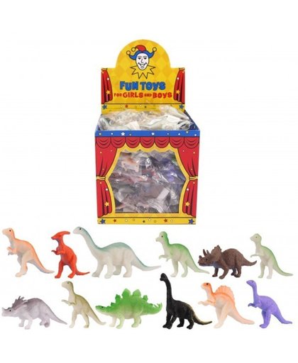 84 STUKS | Dinosaurussen in Traktatiebox (Traktatie / Uitdeelcadeautjes)